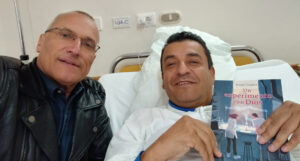Roberto Rubio im Krankenhausbett